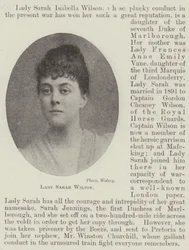 Lady Sarah Wilson