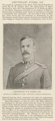 Lieutenant W E Stairs, RE, second en commandement de l