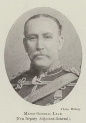 Major-général Laye, nouveau sous-adjudant général