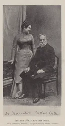 Maurus Jokai et sa femme