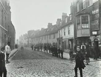 Mill Lane : depuis Deptford Broadway, Londres, 1895