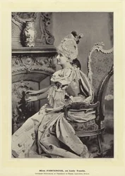 Mlle Fortescue, en Lady Teazle