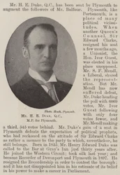 M. H E Duke, QC, député de Plymouth