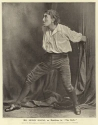 M. Henry Irving, en tant que Matthias dans The Bells
