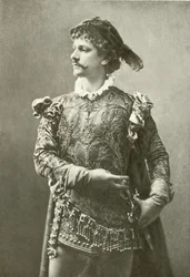M. William Terriss en Mercutio (gravure)
