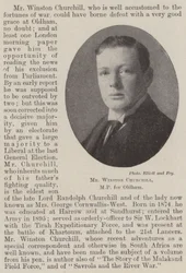 M. Winston Churchill, député de Oldham