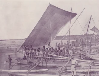 Bateaux de Pêcheurs Locaux, Ceylan