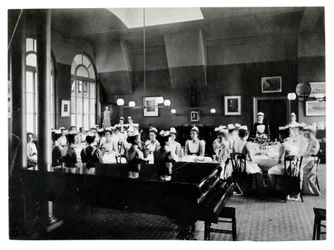 Salle à manger de la maison Nightingale, hôpital St. Thomas