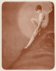 Art nudiste : Coquette