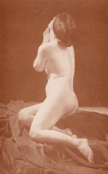 Art nudiste : La Prière