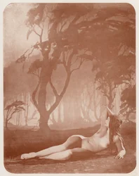 Art nudiste : Crépuscule