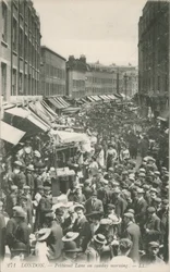 Petticoat Lane un dimanche matin