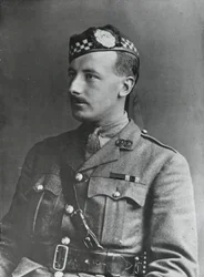 Portrait du capitaine Arthur Henderson VC, 2nd Battalion Argyll and Sutherland Highlanders, 1915