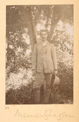 Portrait de Richard Meinertzhagen par Bailey, dans les photographies indiennes de F.M. Bailey 1900-03