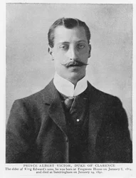 Prince Albert Victor, duc de Clarence et Avondale (1864-92)