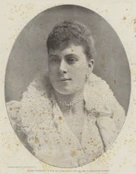 Princesse Victoria Mary de Teck, future épouse de SAR le duc de Clarence et Avondale