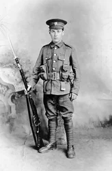 Soldat du régiment de Devonshire, armée britannique