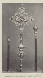 Croix processionnelle pour la cathédrale Saint-Paul