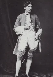 Robert Louis Stevenson, romancier, poète et écrivain de voyage écossais, 1870