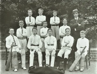 École de Rosendale Road: équipe de cricket, 1897