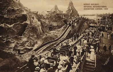 Chemin de fer scénique, Exposition internationale impériale, Londres