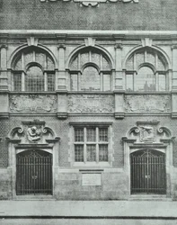 Bains publics de Shoreditch: extérieur, 1898
