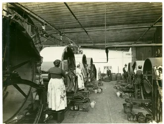 Impression de tapisserie, usine Hughes n°2, 1923