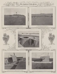 Les forts capturés de Taku, 1900