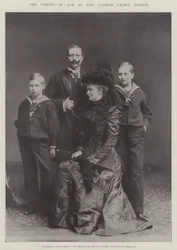 La majorité du prince héritier allemand