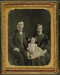 La famille Hiller, c.1850