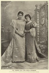 Les demoiselles Lily et Hilda Hanbury
