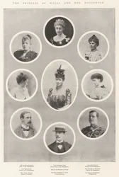 La princesse de Galles et sa maison