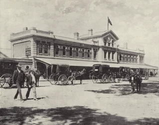 La gare, Perth, Australie-Occidentale