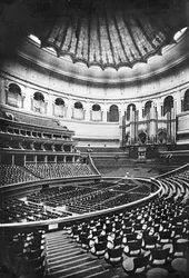 Le Royal Albert Hall, Londres, vers 1880
