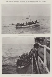 La catastrophe du Stella, incidents du sauvetage par le RMS Lynx