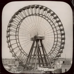 La grande roue à Earls Court, Londres
