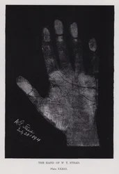 La main de W T Stead