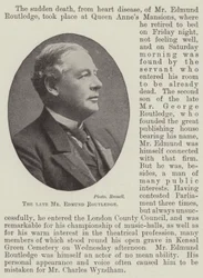 Feu M. Edmund Routledge