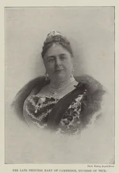 Feu la princesse Mary de Cambridge, duchesse de Teck