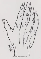 La main mixte (photo n/b)