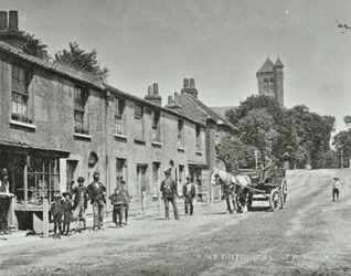 Tottenham Lane, Hornsey : façades avant, 1893