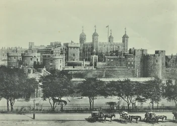 Tour de Londres, Tower Hill, 1890
