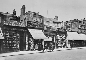 Vue de Notting Hill Gate, vers 1913