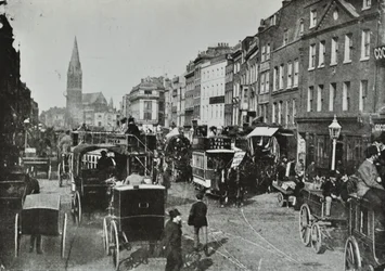 Whitechapel High Street, vue vers l