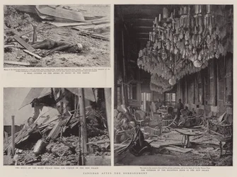 Zanzibar après le bombardement