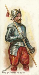 1580, époque des voyages de Drake