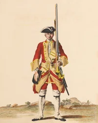 ?27e Régiment de pied?, vers 1742