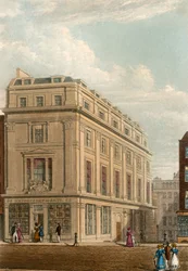 96 Strand, Londres; Ackermann Library, Repository of Arts