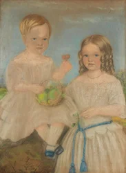 Portrait de groupe de frère et sœur