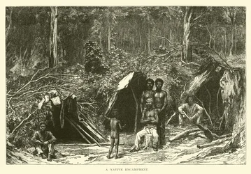 Un Campement Autochtone